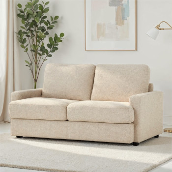 Aria 2 Seater Sofa, Natural