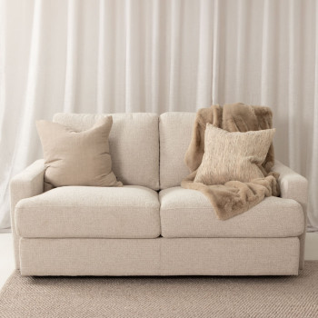 Aria 2 Seater Sofa, Natural