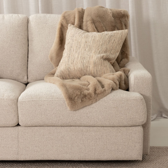 Aria 2 Seater Sofa, Natural