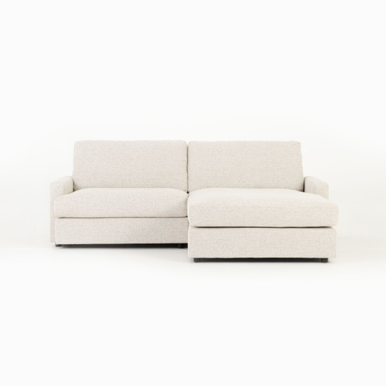 Aria Right Hand Facing Chaise Sofa, Ash