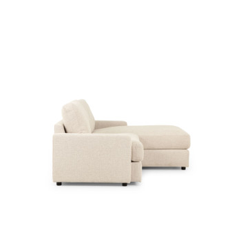 Aria Right Hand Facing Chaise Sofa, Natural