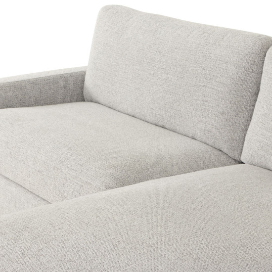 Aria Right Hand Facing Chaise Sofa, Grey