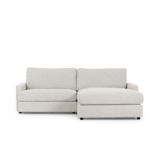 Aria Right Hand Facing Chaise Sofa, Grey