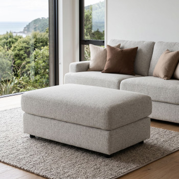 Aria Ottoman, Grey