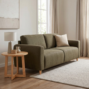 Paloma 3 Seater Sofa, Green