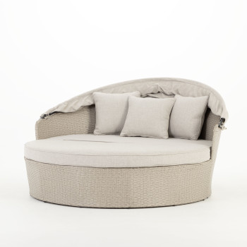 Sentosa Outdoor Daybed, Light Grey