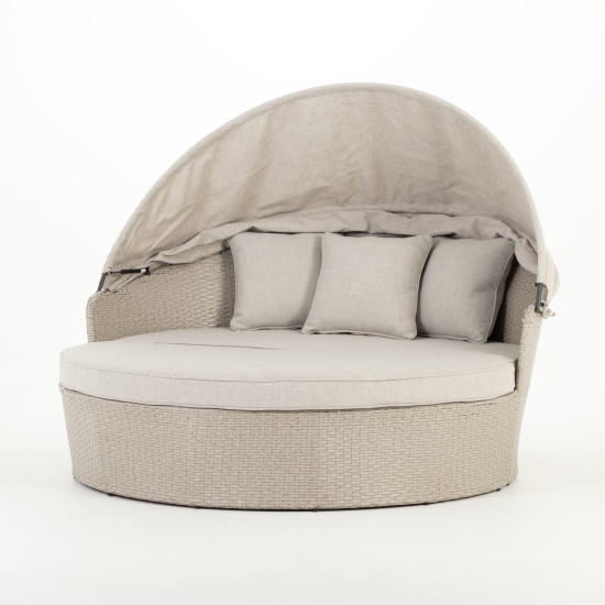 Sentosa Outdoor Daybed, Light Grey