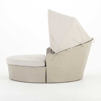 Sentosa Outdoor Daybed, Light Grey