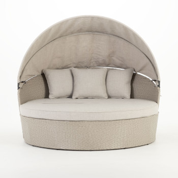 Sentosa Outdoor Daybed, Light Grey