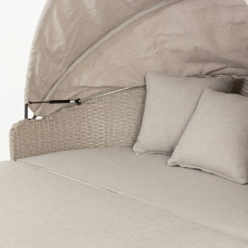 Sentosa Outdoor Daybed, Light Grey