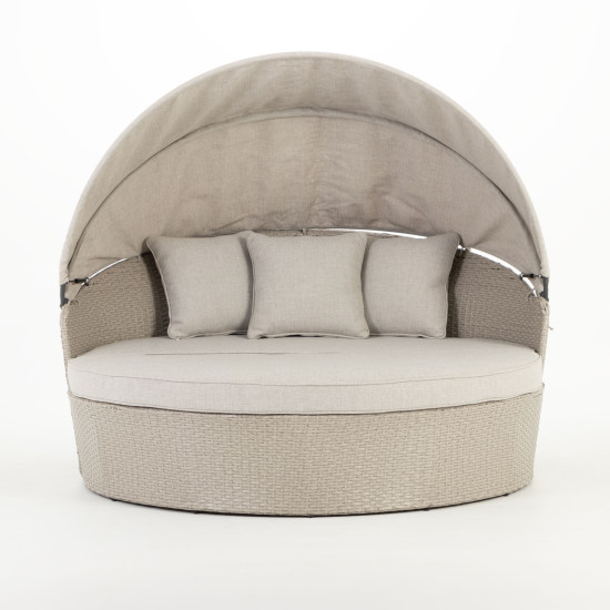 Sentosa Outdoor Daybed, Light Grey