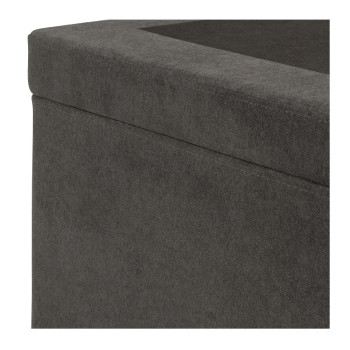 Serene King Single/ Single Trundle Bed Frame, Charcoal