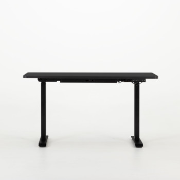 Triton Dual Motor Electric Height Adjustable Desk, Black