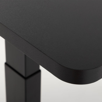 Triton Dual Motor Electric Height Adjustable Desk, Black