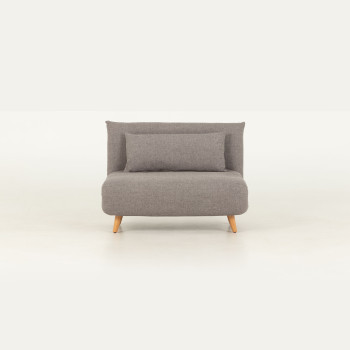 Max 1 Seater Sofa Bed, Grey