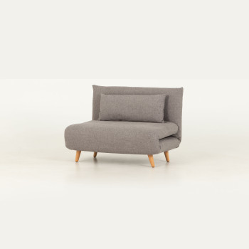 Max 1 Seater Sofa Bed, Grey