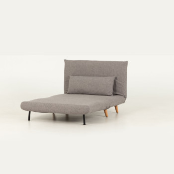 Max 1 Seater Sofa Bed, Grey