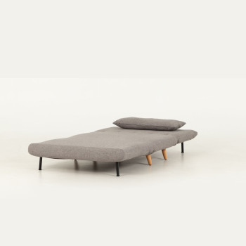 Max 1 Seater Sofa Bed, Grey