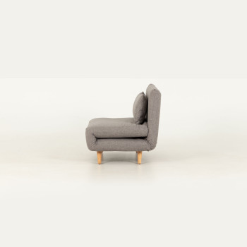 Max 1 Seater Sofa Bed, Grey