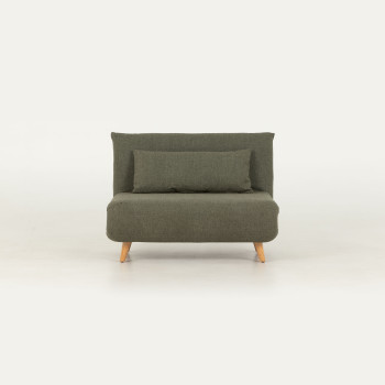 Max 1 Seater Sofa Bed, Green