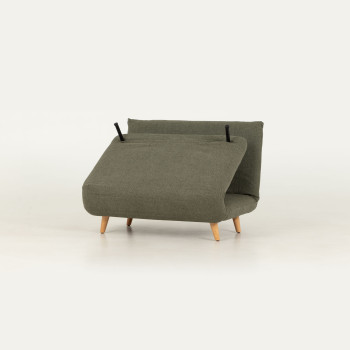 Max 1 Seater Sofa Bed, Green