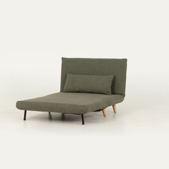 Max 1 Seater Sofa Bed, Green