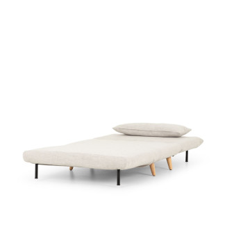Max 1 Seater Sofa Bed, Sand
