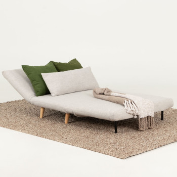 Max 1 Seater Sofa Bed, Sand