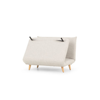 Max 1 Seater Sofa Bed, Sand