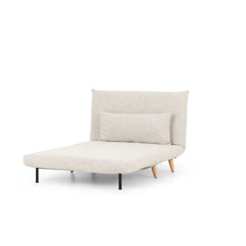 Max 1 Seater Sofa Bed, Sand