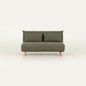 Max 2 Seater Sofa Bed, Green