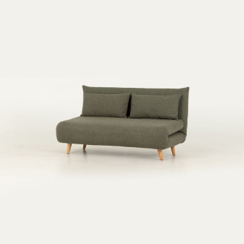 Max 2 Seater Sofa Bed, Green