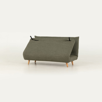 Max 2 Seater Sofa Bed, Green