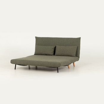 Max 2 Seater Sofa Bed, Green