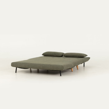 Max 2 Seater Sofa Bed, Green