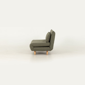 Max 2 Seater Sofa Bed, Green