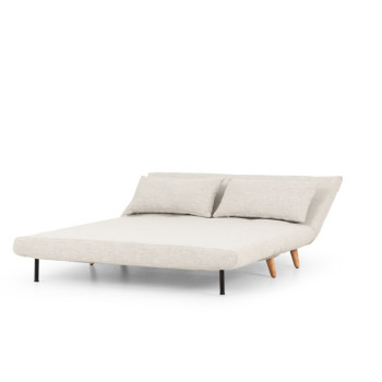Max 2 Seater Sofa Bed, Sand