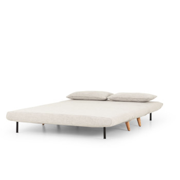 Max 2 Seater Sofa Bed, Sand