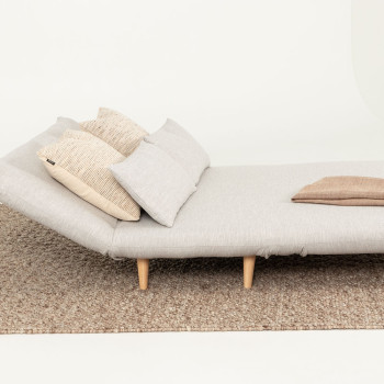 Max 2 Seater Sofa Bed, Sand