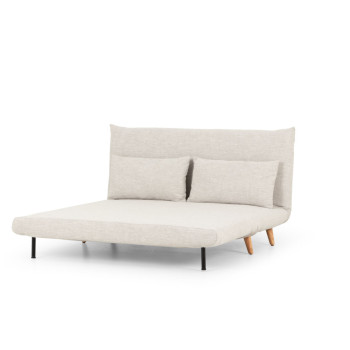 Max 2 Seater Sofa Bed, Sand