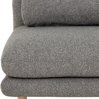 Oscar Sofa Bed, Charcoal
