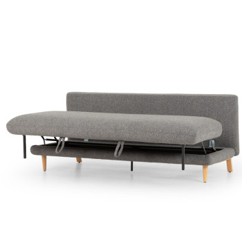 Oscar Sofa Bed, Charcoal