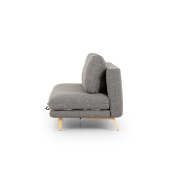 Oscar Sofa Bed, Charcoal