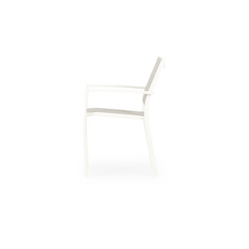 Havana Outdoor Dining Chair, White