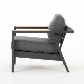 Palamea Outdoor One Seater, Gunmetal