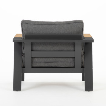 Palamea Outdoor One Seater, Gunmetal