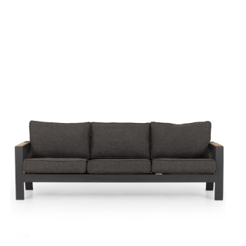 Palamea Outdoor 3 Seater, Gunmetal
