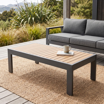 Palamea Outdoor Coffee Table - W143, Gunmetal