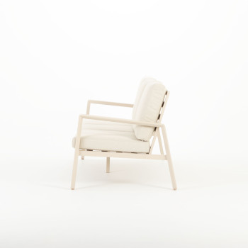 Porto 4 Piece Outdoor Lounge Set, Taupe