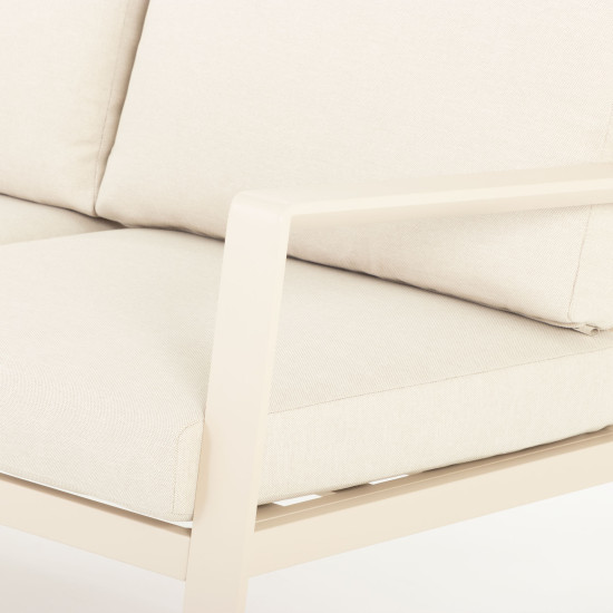 Porto 4 Piece Outdoor Lounge Set, Taupe